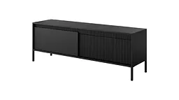 Тумба під телевізор Perfect Home Сенсо / Senso 2-дверна 2D/153 Чорний (PFH-091137) - мініатюра 5