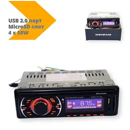 Автомагнітола XPRO 580BT USB 2.0 порт microSD слот AUX чорний (580_516) - мініатюра 2