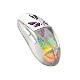 Комп'ютерна мишка Onikuma бездротова ігрова з RGB підсвіткою Bluetooth + 2.4GHz акумуляторна USB адаптер для ПК ноутбука - мініатюра 2