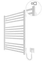 Електрична рушникосушарка HF Derby 770x530 white matte 6.1.0402.06.WM, Білий матовий, універсальне (коннектор), Електронний