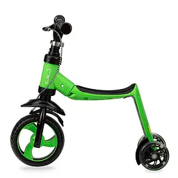 Самокат біговел 2 в 1 MoMi Elios Green - мініатюра 4