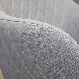 Стілець Richman Ліберті Ю комплектація Стар-4 Ніжки Алюм оббивка Монза 108 Сілвер - мініатюра 5