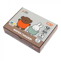 Гуаш "Yes" Miffy 6кольор. 20мл №230444
