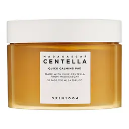 Педи заспокійливі з екстрактом центели Madagascar Centella Quick Calming Pad 70 шт SKIN1004 130 мл