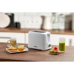 Тостер Gorenje 850 Вт функц. розморожування автовідключення пластик білий - мініатюра 8