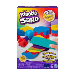 Набор кинетического песка Kinetic Sand Радужный микс 383 г (71474)