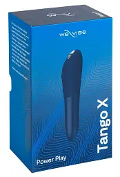 Вібратор We-Vibe Mini Stymulator Tango X 10 см синій - мініатюра 8