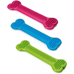Іграшка-кістка для собак Georplast GeoBone 1, 10x3 см, в асортименті - мініатюра 2