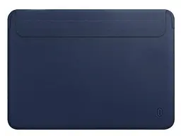 Чохол WiWU Skin Pro II Leather Sleeve Case для MacBook Pro 13 (2016-2019) Navy Blue [46641]