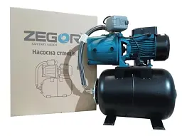 Насосна станція для водопостачання Zegor AU-AET-120L-24B 1,1 кВт 24 л 30412 - мініатюра 2
