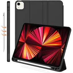 Чохол-книжка CDK для Apple iPad Air 10.9" 5gen 2022 екокожа/силікон Smart Case cлот стилус (011190) black