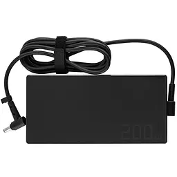 Блок живлення для ноутбука Asus 20V, 10A, 200W, 4.5x3.0мм-PIN, чорний, Прямокутний - мініатюра 3
