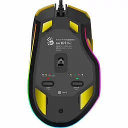 Мишка A4Tech Bloody W70 Max Punk Yellow - мініатюра 7