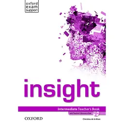 Insight. Intermediate Teacher's Book with Teacher's Resource Disk - Крістіна де ла Маре
