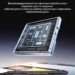 Некерований гігабітний Ethernet-комутатор UGREEN CM934 світч 8 портів RJ45 10/100/1000 Мбіт/с на порт комутаційна здатність 16 Гбіт/с блок живлення 5 В / 1 А у комплекті захист від імпульсних перенапруг 4 кВ Auto MDI/MDIX для прямих і перехресних патч-кордів автоматичне узгодження швидкості й дуплексу для настінного монтажу індикатори живлення та активності портів пасивне охолодження без вентилятора сталевий корпус сірий (55467) - мініатюра 8
