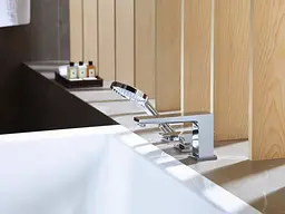 Змішувач Hansgrohe Metropol на край ванни на 3 отвори Secuflex хромований 32550000 Хром - мініатюра 4