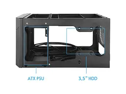 Корпус Chieftec Pro Cube Mini (CN-01B-OP) - мініатюра 4