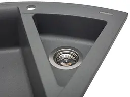 Кухонна мийка гранітна Miraggio Europe gray 1100x575x205 00207306, Сірий - мініатюра 4