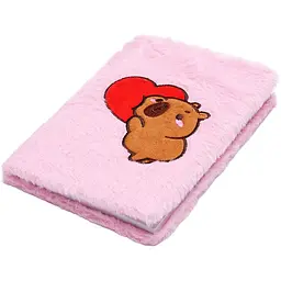 Блокнот А5 ZiBi Capybara 5 Kids Line плюшевий клітинка 80 аркушів (ZB.700019) - мініатюра 5
