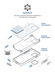 Чохол ArmorStandart ICON2 MagSafe для Apple iPhone 15 Pro Light Blue - мініатюра 6