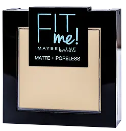 Пудра Maybelline New York Fit me Matte&Poreless PWD, відтінок 110 (Порцеляновий), 9 г (B3160200) - мініатюра 2