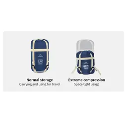 Спальник Naturehike Sunny Day PL01 LW180 (CNK2550WS026) +14°C - 205см - коричневий - мініатюра 3