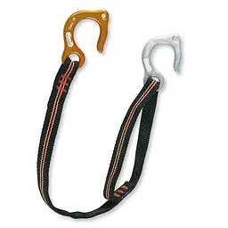 Крючі Camp Lunacy double aluminium fi-fi with webbing Polished Gold Золотий