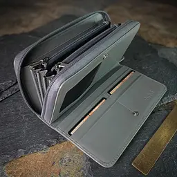 Жіночий гаманець Tony Perotti New Rainbow 1192 grigio (90078) сірий - мініатюра 6