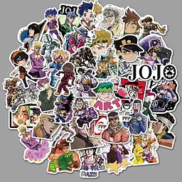 Стікерпак GeekLand JoJo 50 штук - мініатюра 2