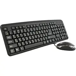 Комплект HQ-Tech KM-102 USB+PS/2 black - мініатюра 2