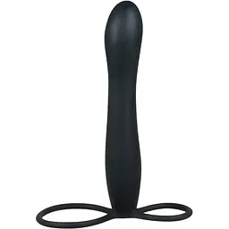 Насадка на пеніс для подвійного проникнення You2Toys Anal Special 15 см чорний