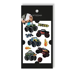 Тату Tattooshka Машини монстри L-64 (4825800010358) shop (4825800010358) - мініатюра 1