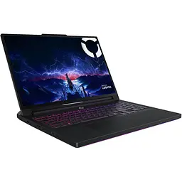 Ноутбук Lenovo 16" Legion Pro 7 16IAX10H QHD_OLED/Intel Ultra 9 275HX/32GB/SSD1TB/RTX 5080-16GB/DOS/Black (83F5007ARA) - мініатюра 3