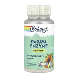 Ензими папаї Papaya Enzyme - 90 chewables