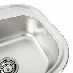 Кухонна мийка з нержавіючої сталі Platinum декор 4947 (0,8/180 мм), Decor - мініатюра 7