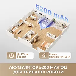 Робот-пилосос миючий Dreame Bot L40 - мініатюра 7