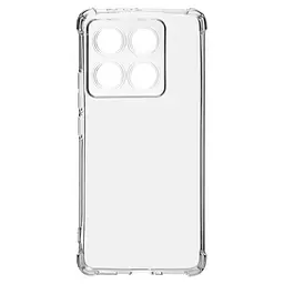 Прозрачный чехол для Xiaomi 14T Pro с защитой камеры и усиленными бортами, тонкий, силиконовый, бесцветный, ударопрочный, противоударный бампер с закрытой камерой, ArmorStandart (ARM79334)
