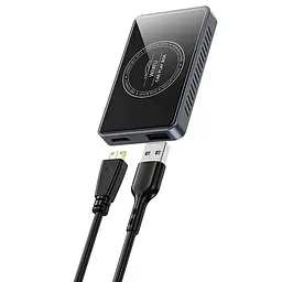 Адаптер WIWU Wi-CP004 Play box car wireless CarPlay iOS + Android Black - мініатюра 5