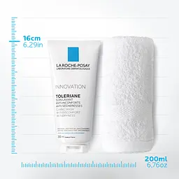 Очищаючий крем-гель La Roche-Posay Toleriane для чутливої шкіри 200 мл - мініатюра 6