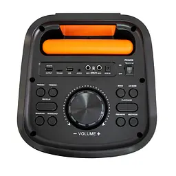 Портативна колонка Bluetooth NDR 1096A 2х8", портативна акустика з мікрофоном, караоке колонка з радіо (ST) - мініатюра 10