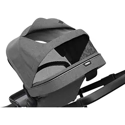 Дитяча коляска Thule Sleek Black/Grey Melange (TH 11000021) - мініатюра 5