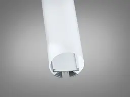 Профіль для LED стрічки, круглий - мініатюра 2