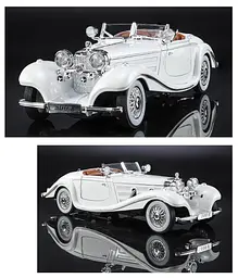 Колекційна металева модель автомобіля АвтоЕксперт Mercedes-Benz 500K Special Roadster 1936 з інерцією, світлом та звуком 1:24 - мініатюра 8