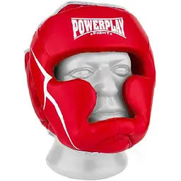 Боксерський тренувальний шолом PowerPlay 3100 PU M Red - мініатюра 2