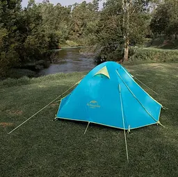 Двомісний намет Naturehike P-Series NH18Z022-P 210T/65D (Блакитний) - мініатюра 6