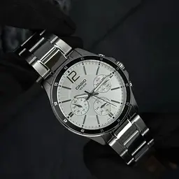 Чоловічий годинник Casio MTP-1374D-7A Сріблястий ( AT1141-0255 ) - мініатюра 4