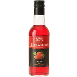 Сироп Red&Black Полуниця 0.25 л
