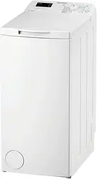 Indesit Пральна машина вертикальна, 5кг, 1000, C, 60см, дисплей, білий