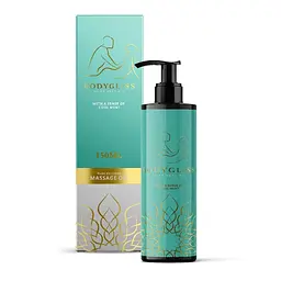Масажна олія та лубрикант BODYGLISS з ароматом м'яти 150 ml