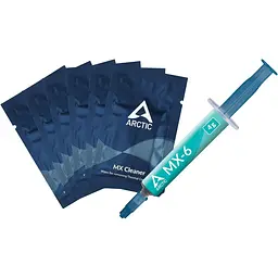 Термопаста Arctic MX-6 4g with 6pcs MX Cleaner (ACTCP00084A) [151921]